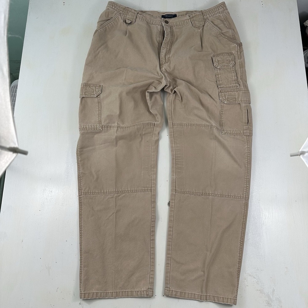 5.11 Tactical Mens Act 38x32 Beige Cargo Pants Utility Military Canvas‎ Cotton - Picture 2 of 14